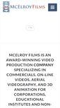 Mobile Screenshot of mcelroyfilms.com